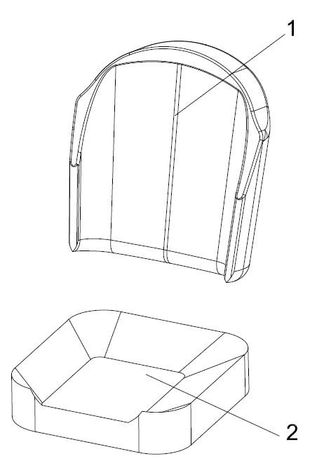 Selkä- ja istuinverhoilut