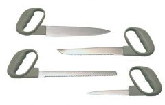 Lenkkikahvaiset Reflex keittiöveitset