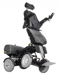 Four X DL sähköpyörätuoli pystyynnostomekanismilla