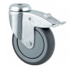 Kääntöpyörät jarrulla Tente 2477