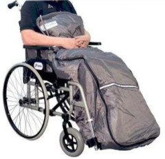 Kangaroo ulkoilupussi pyörätuoliin